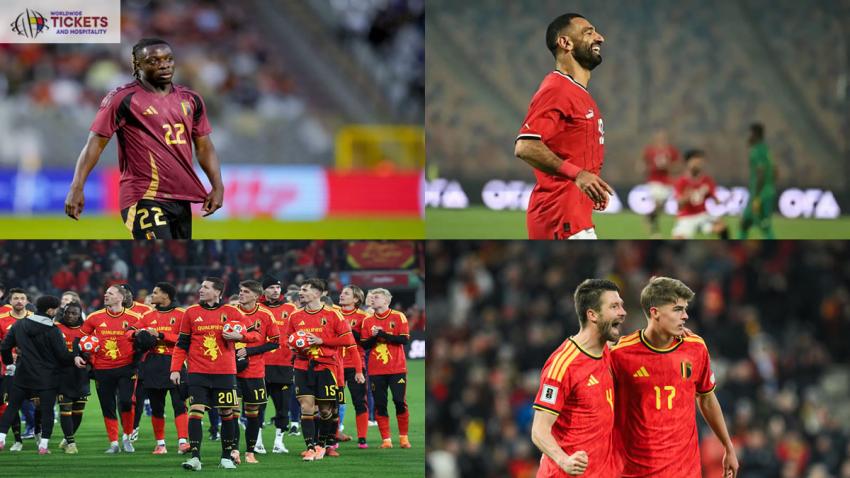 Belgium vs Egypt Tickets: Lukaku Named in Belgium World Cup Squad Despite Injuries