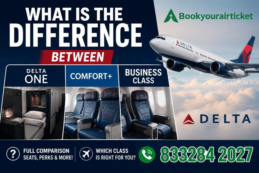 What Is the Difference Between Delta One, Comfort & Business Class in Delta Airlines?