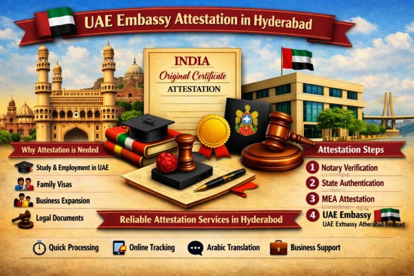 UAE Embassy Attestation in Hyderabad