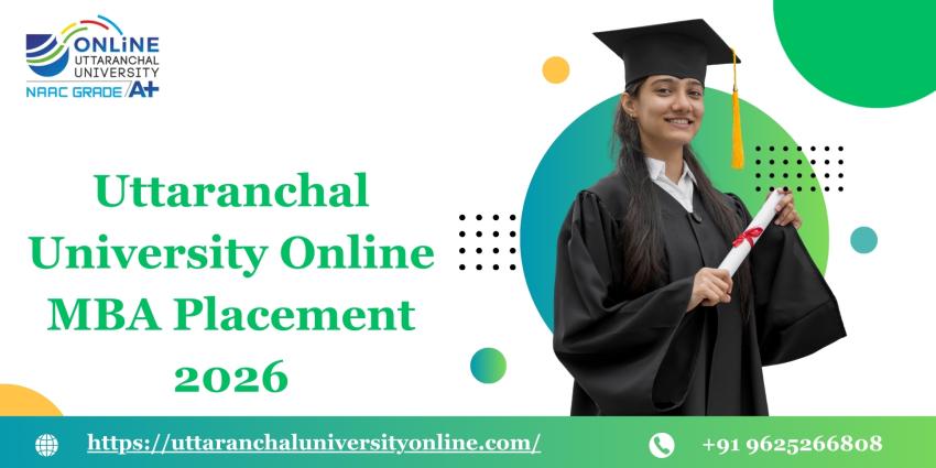 Uttaranchal University Online MBA Placement 2026