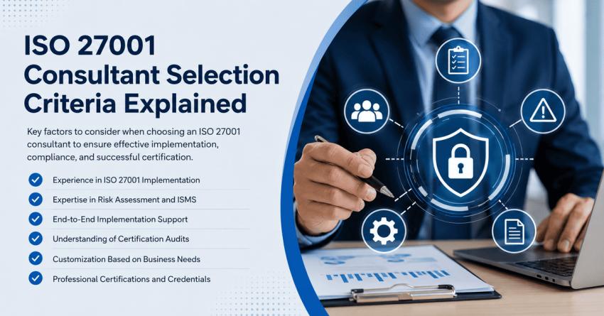 ISO 27001 Consultant Selection Criteria Explained