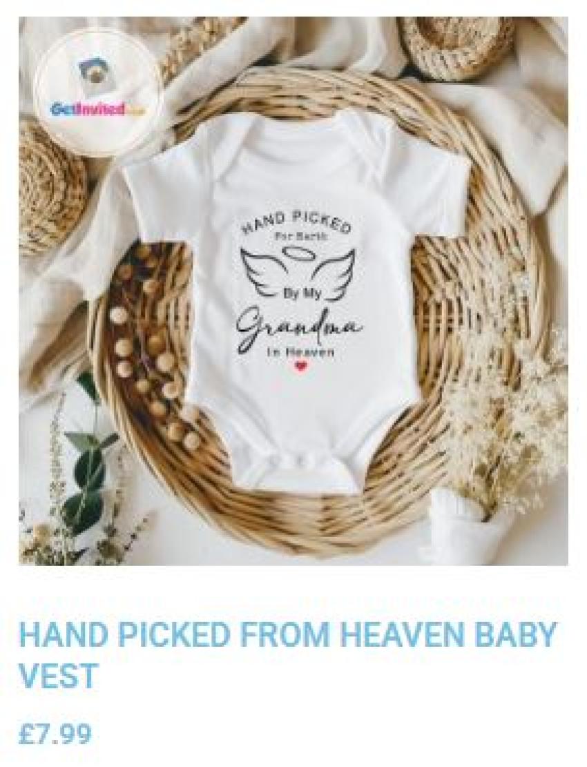 Get Fully Personalised Pregnancy Announcement Vest