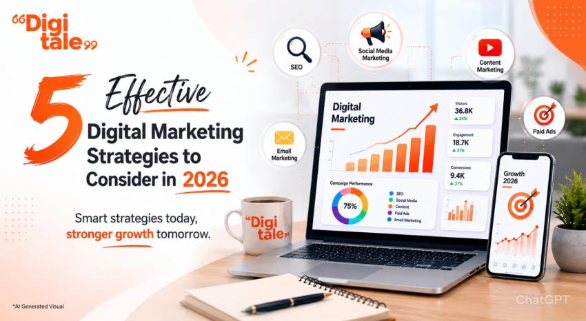 5 Effective Digital Marketing Strategies to Consider in 2026