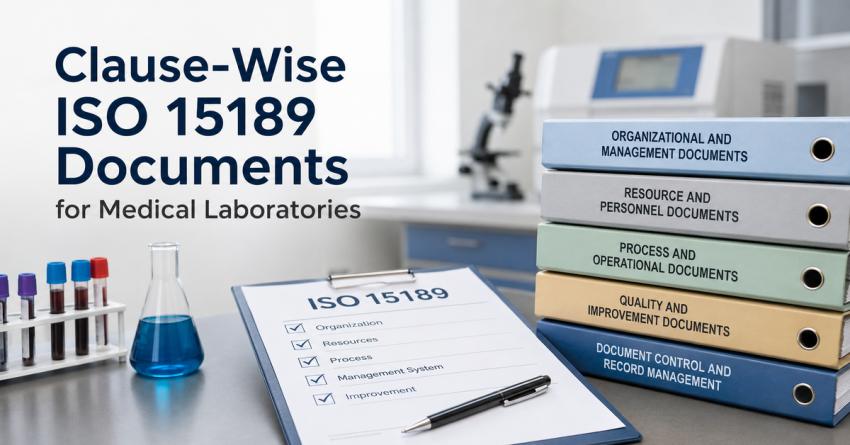 Clause-Wise ISO 15189 Documents for Medical Laboratories