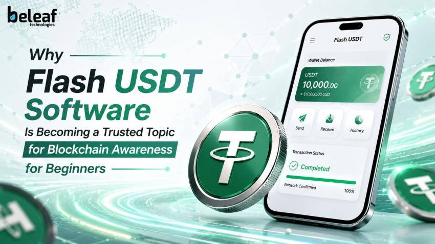 Why Flash USDT Software Is Becoming a Trusted Topic for Blockchain Awareness for Beginners