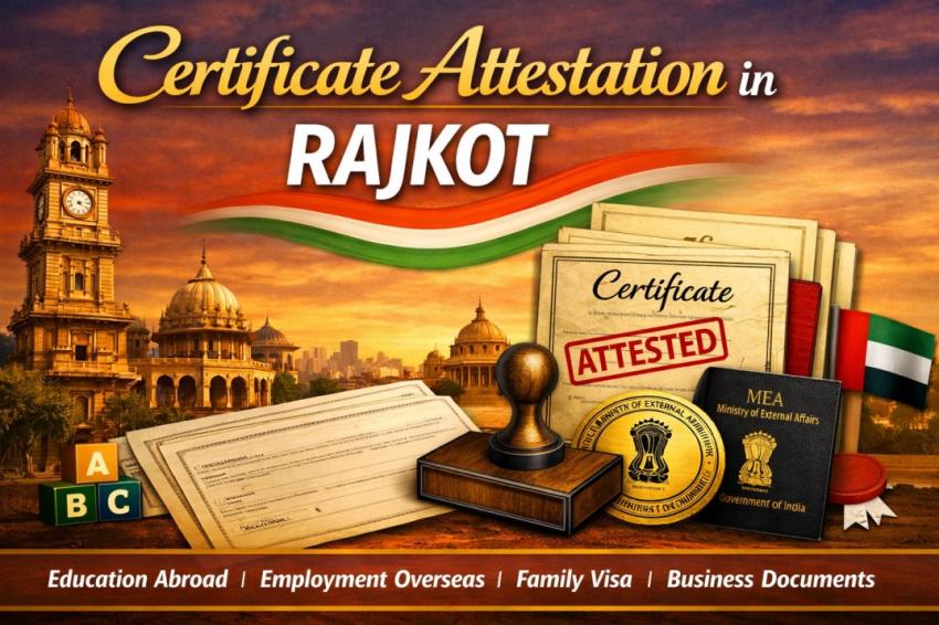 Certificate Attestation in Rajkot