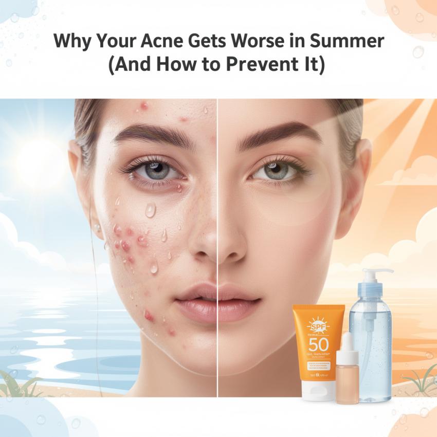 Why Your Acne Gets Worse in Summer (And How to Prevent It)?