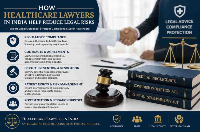 How Healthcare Lawyers in India Help Reduce Legal Risks