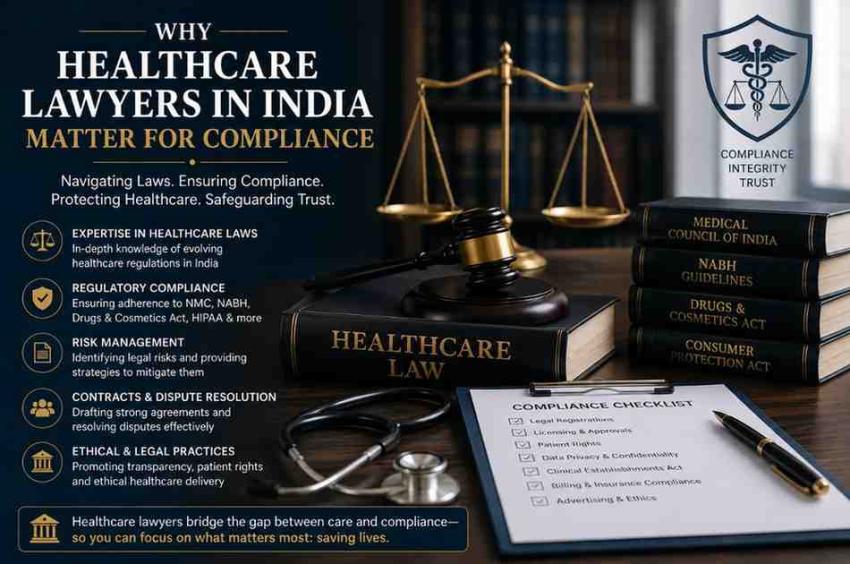 Why Healthcare Lawyers in India Matter for Compliance