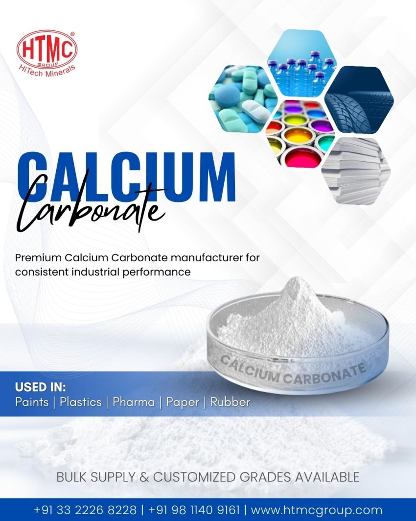 Calcium Carbonate Manufacturer, Exporter & Distributor
