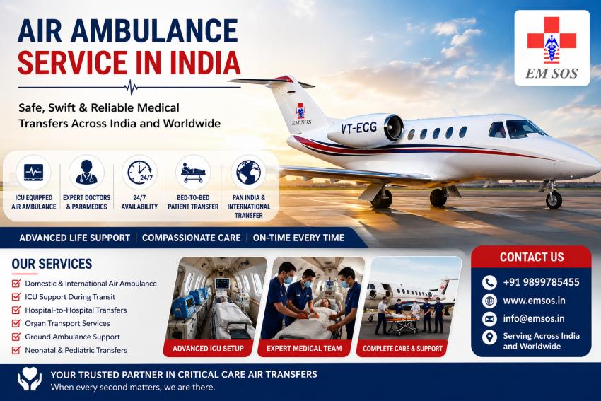 The Hidden Challenges of Long-Distance Transfers and How EMSOS Air Ambulance Service in Pune Solves