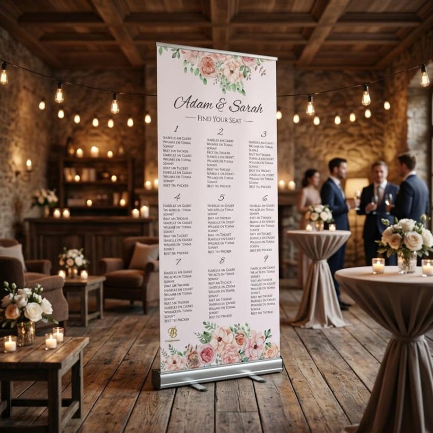 Leer het belangrijkste aspect van Welkomstbord Bruiloft online