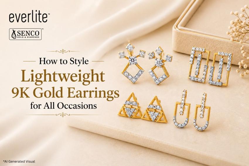 How to Style Lightweight 9K Gold Earrings for All Occasions
