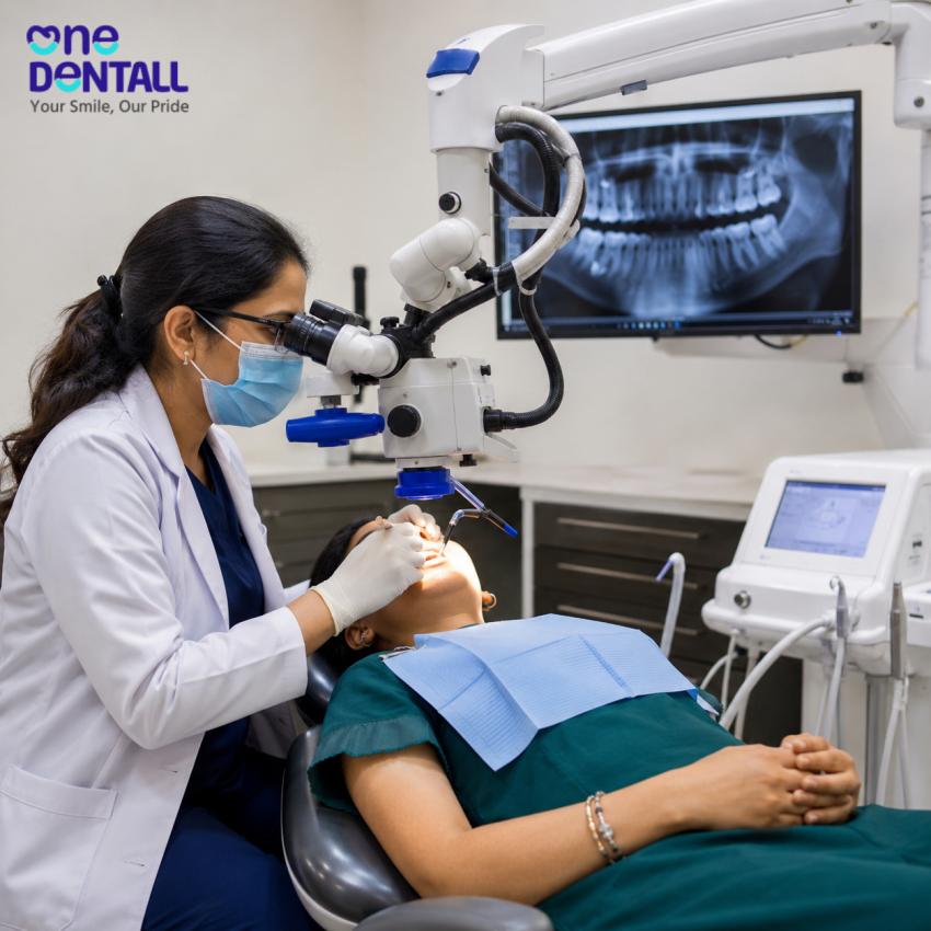 Complete denture treatment with natural-looking results in Belgaum