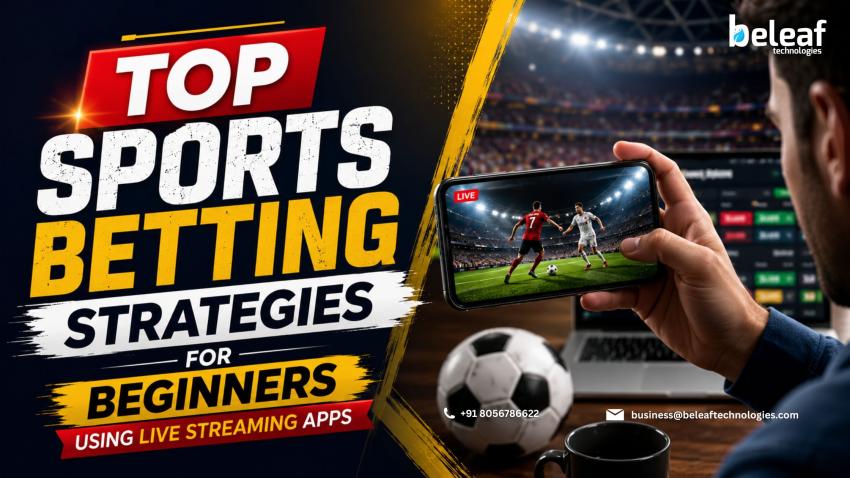 Top Sports Betting Strategies for Beginners Using Live Streaming Apps