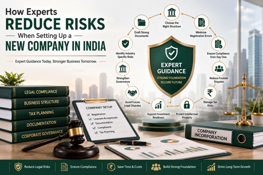 How Experts Reduce Risks When Setting Up a New Company India