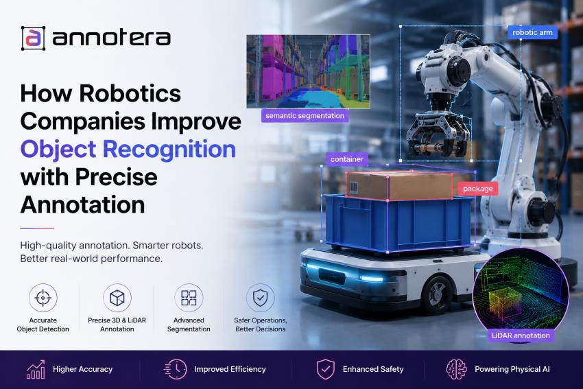 How Robotics Companies Improve Object Recognition with Precise Annotation