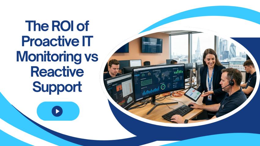 The ROI of Proactive IT Monitoring vs Reactive Support