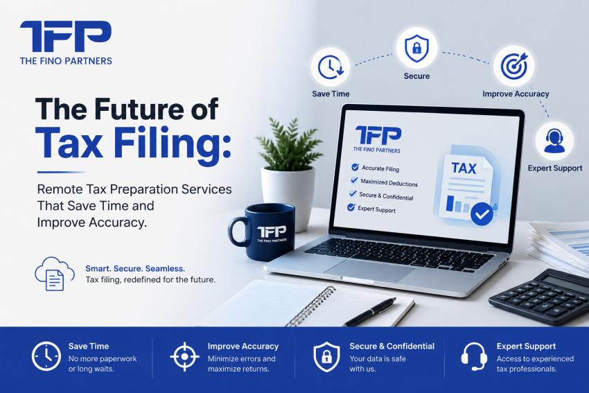 The Future of Tax Filing: Remote Tax Preparation Services That Save Time and Improve Accuracy