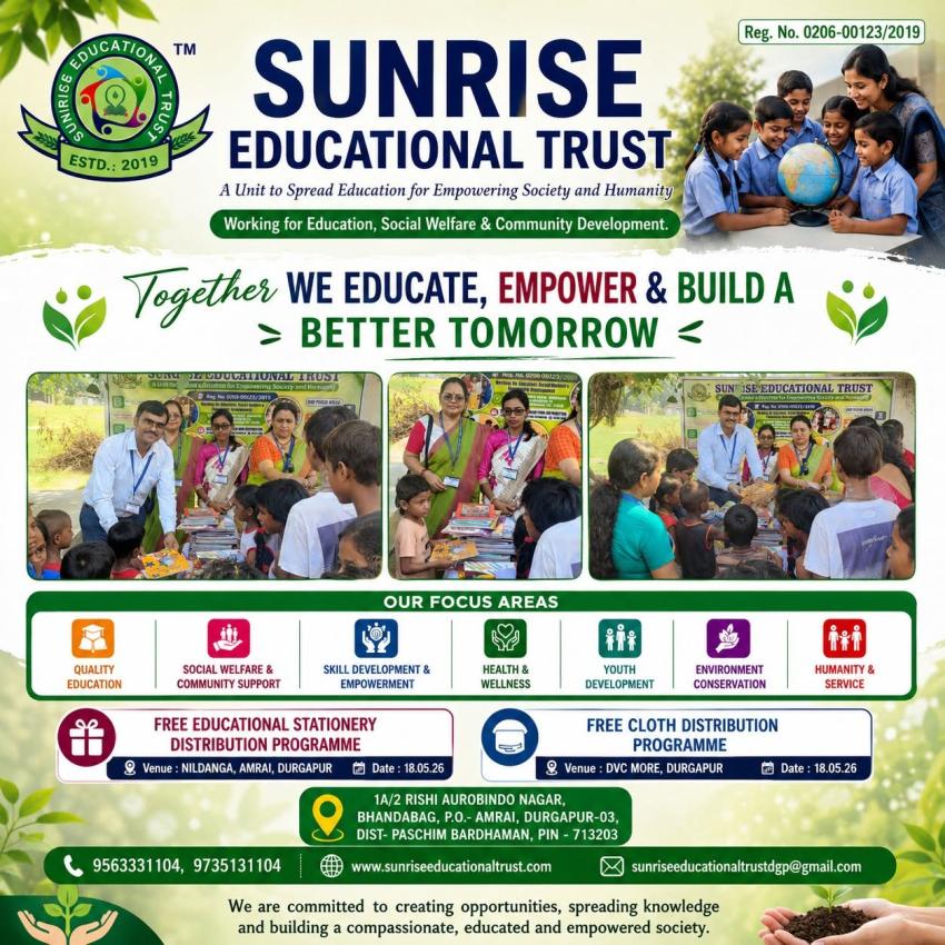 NGO in Durgapur for Education: Transforming Lives through Knowledge and Social Welfare