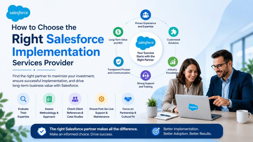 How to Choose the Right Salesforce Implementation Services Provider
