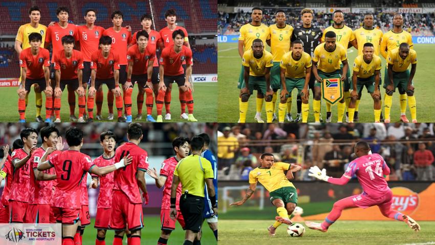 South Africa vs Korea Republic Tickets: South Africa Set Sights on Strong Showing
