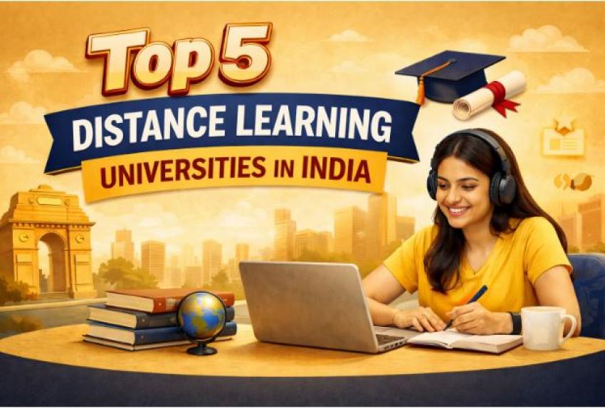 Top 5 Distance Learning Universities in India