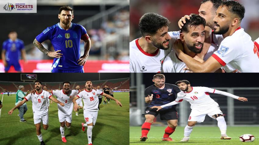 Jordan Vs Argentina Tickets: Jordan Journey from Harry Redknapp to Date with Messi Epic