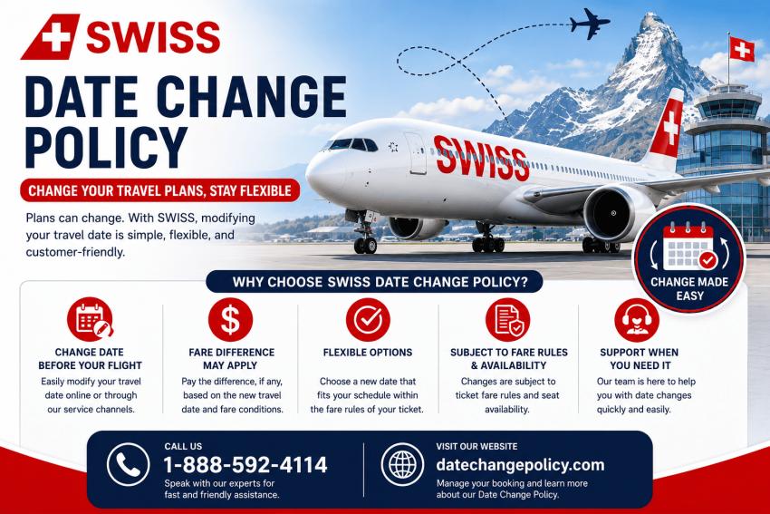 Swiss Air Date Change Policy 2026: Fees, Rules & Rebooking Guide