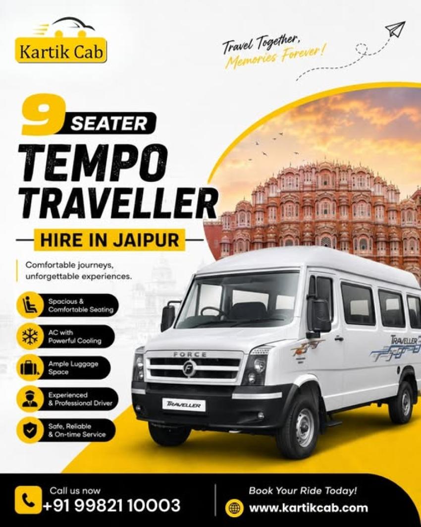 Luxury Tempo Traveller Rental in Jaipur: The Ultimate Way to Explore Rajasthan in Comfort
