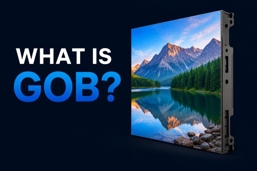 GOB LED Display Screen Solutions