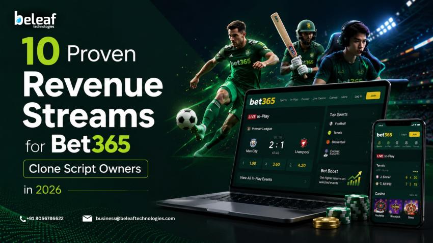 10 Proven Revenue Streams for Bet365 Clone Script Owners in 2026