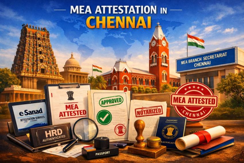 MEA Attestation in Chennai - Talent