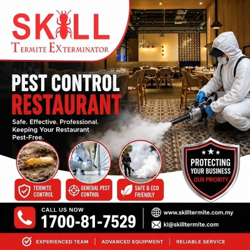 How Pest Control Restaurant Services Help Malaysian Food Businesses Maintain Food Safety