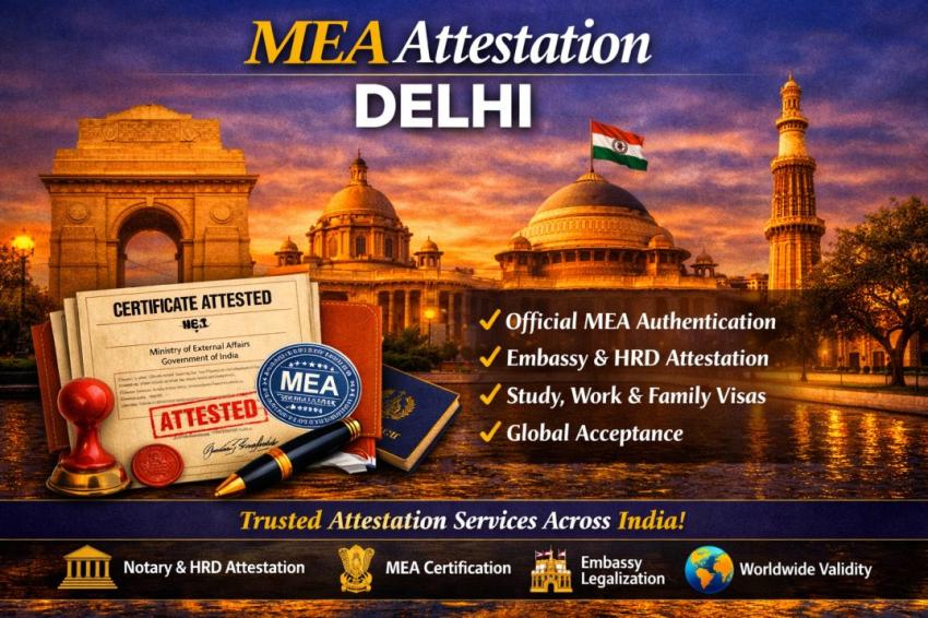 MEA Attestation in Delhi - Talent