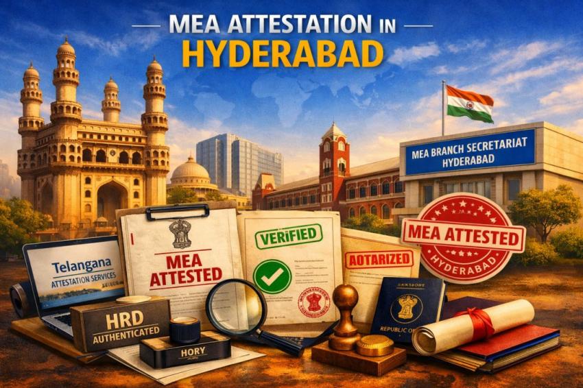 MEA Attestation in Hyderabad - Talent