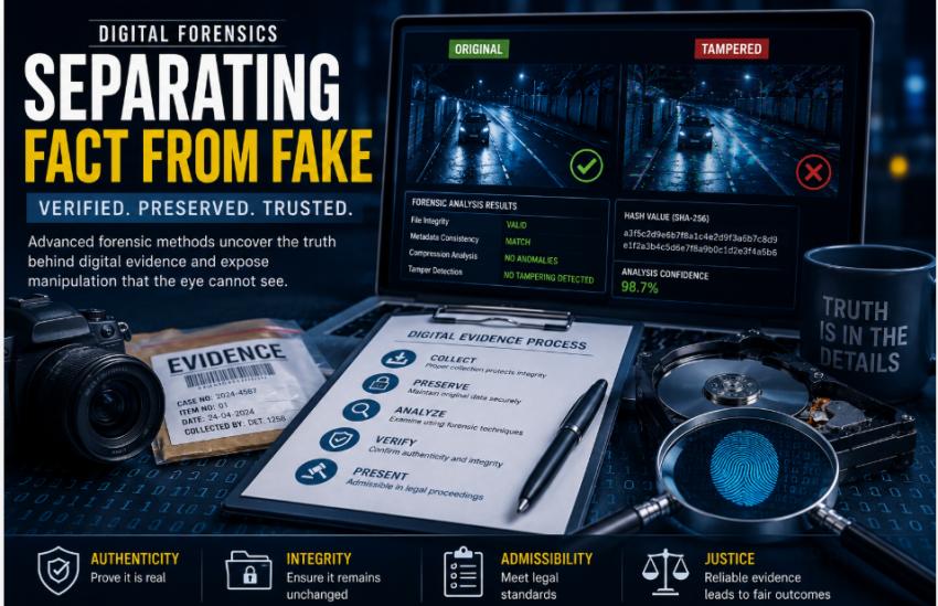 How Digital Forensics Helps Separate Genuine Evidence from Manipulated Files