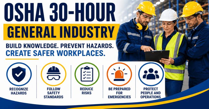 Who Should Take OSHA 30-Hour General Industry Training?