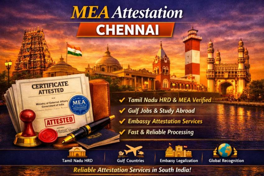 MEA Attestation in Chennai - Talent