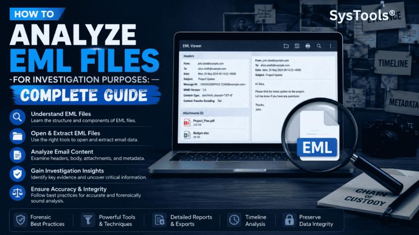 How to Analyse EML File for Email Investigation and Review