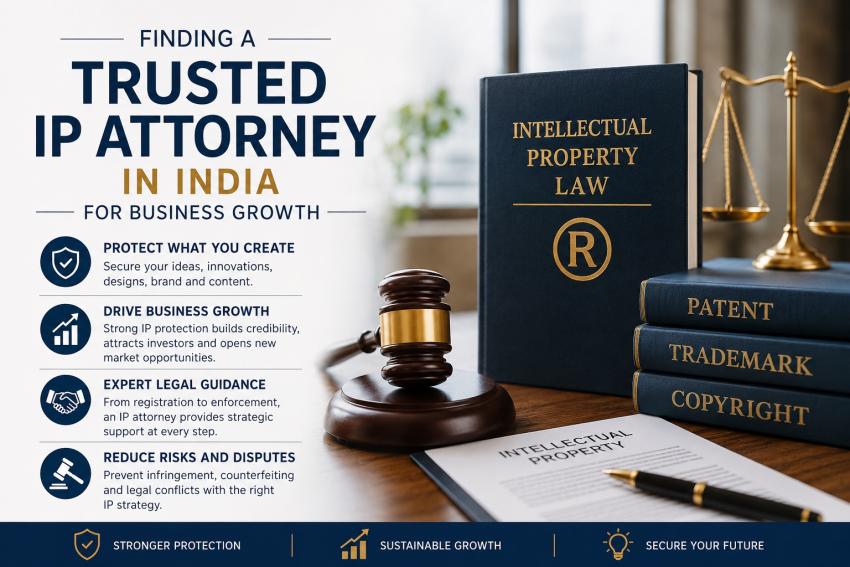 Finding a Trusted IP Attorney in India for Business Growth