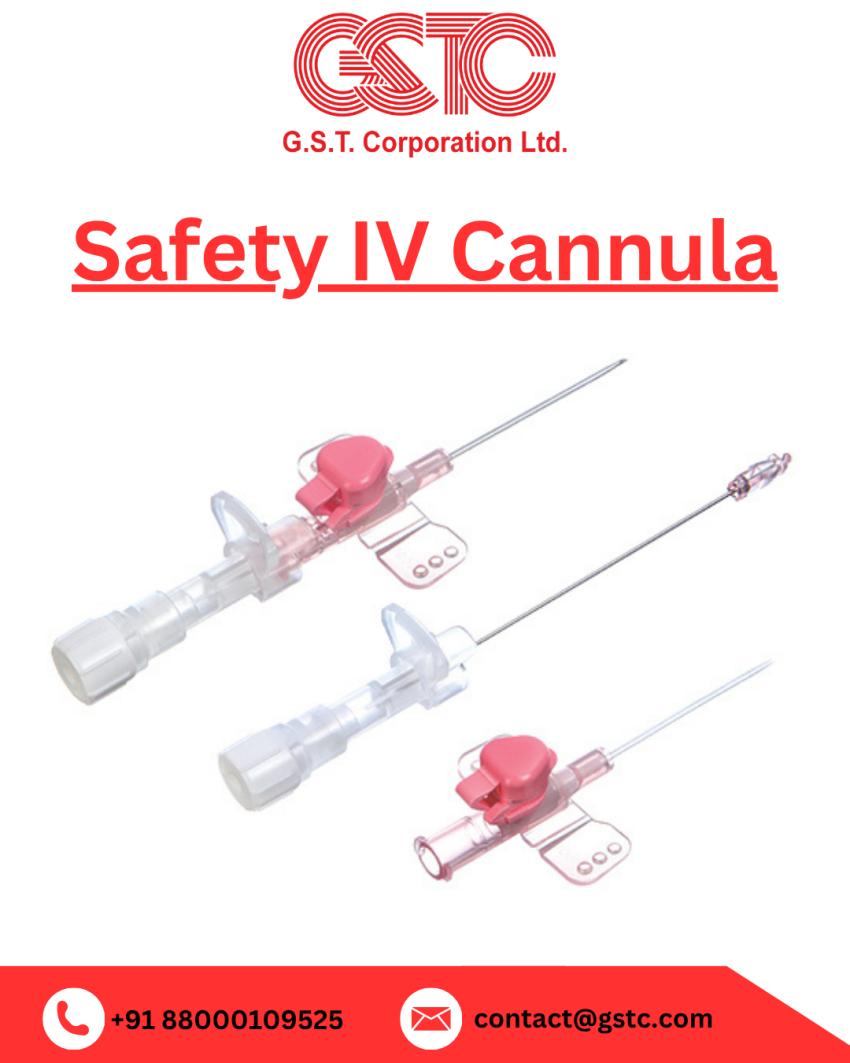 High-Quality Safety IV Cannula for Medical Use