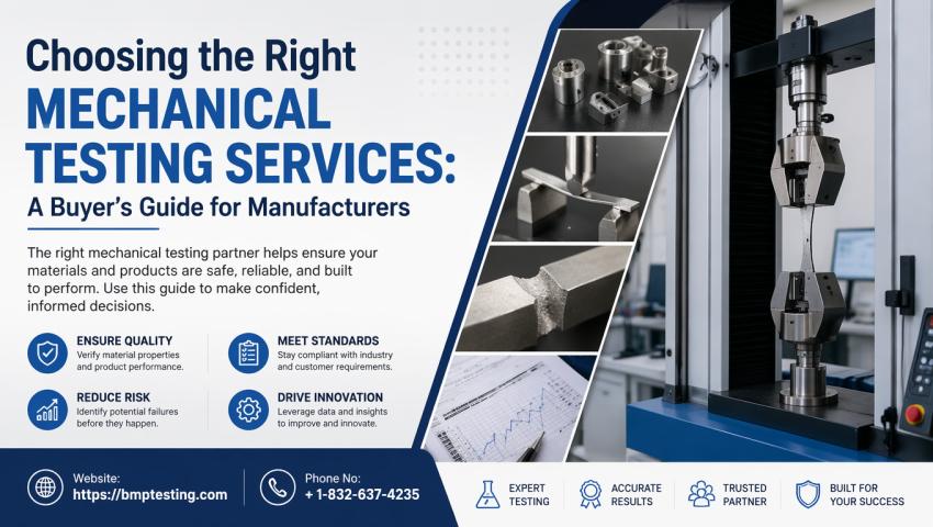 Choosing the Right Mechanical Testing Services: A Buyer’s Guide for Manufacturers