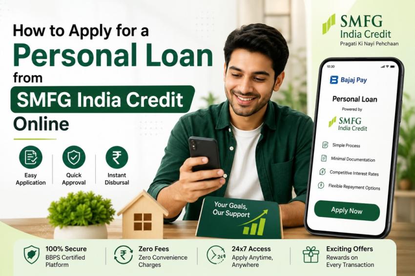 How to Apply for a Personal Loan from SMFG India Credit Online