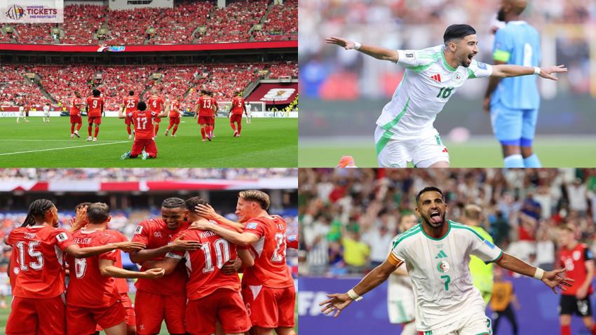 Switzerland vs Algeria Tickets: Dortmund Kobel and Bensebaini face off in Round of 32