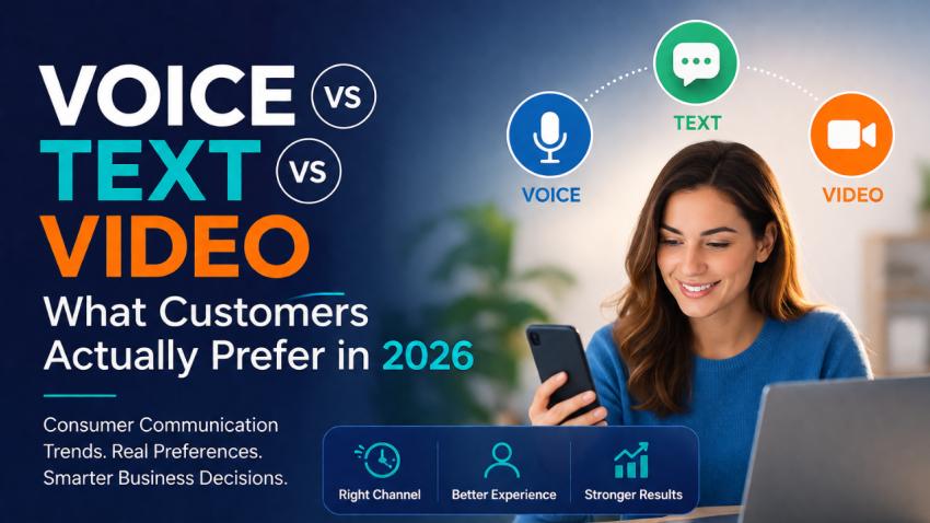 Voice vs Text vs Video: What Customers Actually Prefer in 2026