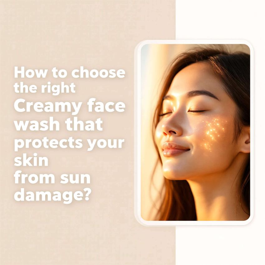 How to Choose the Right Creamy Face Wash That Protects Your Skin from Sun Damage