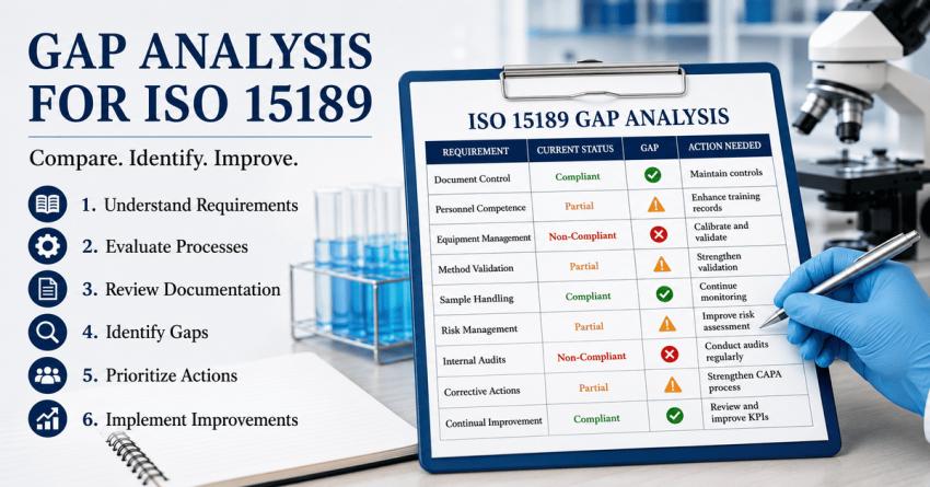 How to Perform a Gap Analysis for ISO 15189