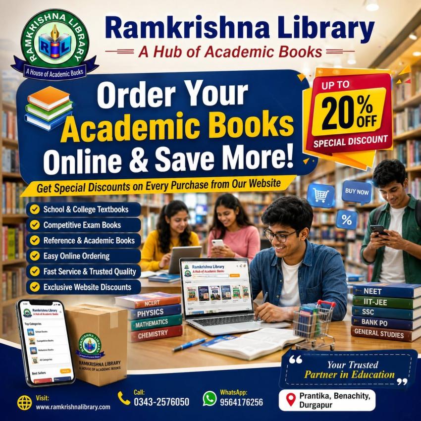 Smart Shopping: Why You Should Buy Best Books Online in Durgapur for Every Reader