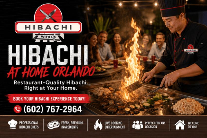 Hibachi at Home Orlando – The Ultimate Private Hibachi Dining Experience